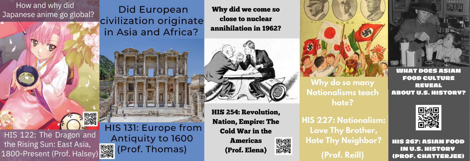 What history courses should I take?